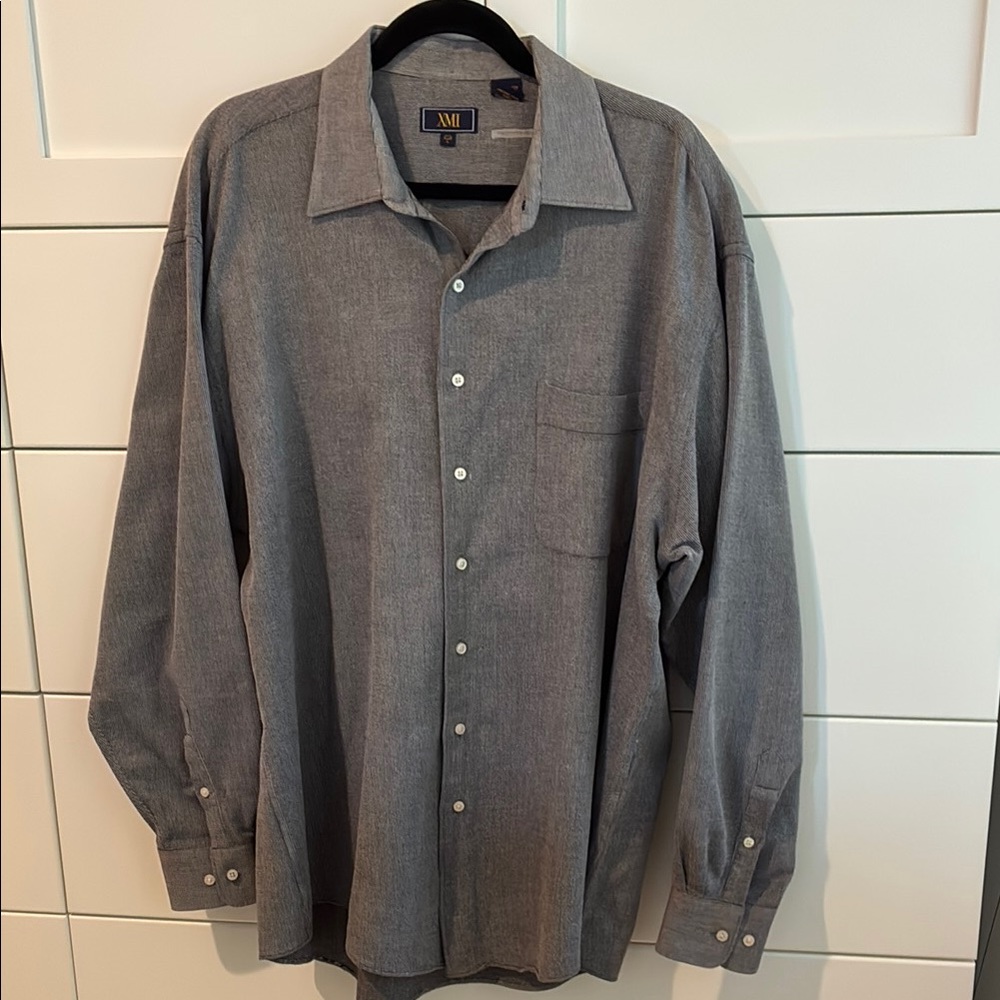 XMI long sleeve shirt 100% cotton
Size 17.5   L men’s